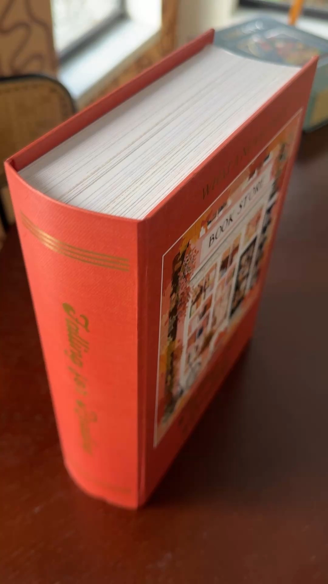 Book Box Puzzle! Love that you can display this puzzle on a shelf and it looks like a book. 