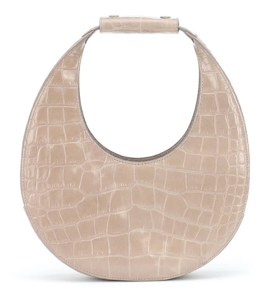 Moon embossed leather shoulder bag | Mytheresa (US/CA)