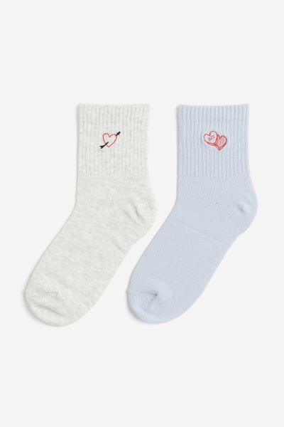2-pack Socks | H&M (US + CA)