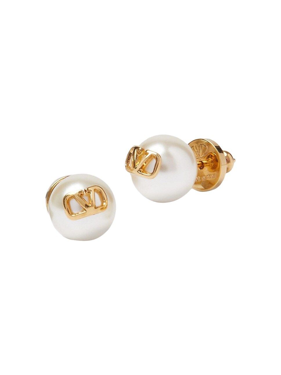 Vlogo Signature Earrings With Pearls | Saks Fifth Avenue
