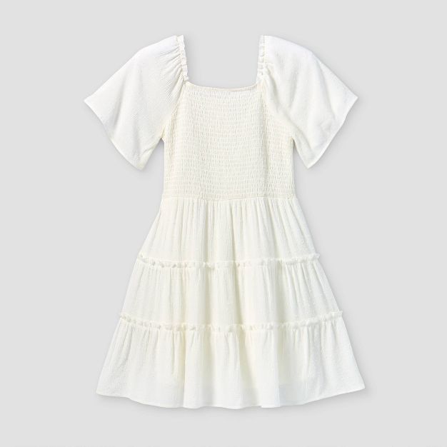 Girls' Flutter Sleeve Dress - art class™ | Target