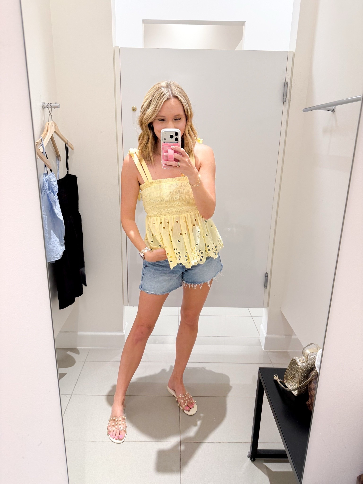 Loving this yellow top from Loft! The perfect top to wear this summer!

#LTKootd #LTKmomlife #LTKSeasonal