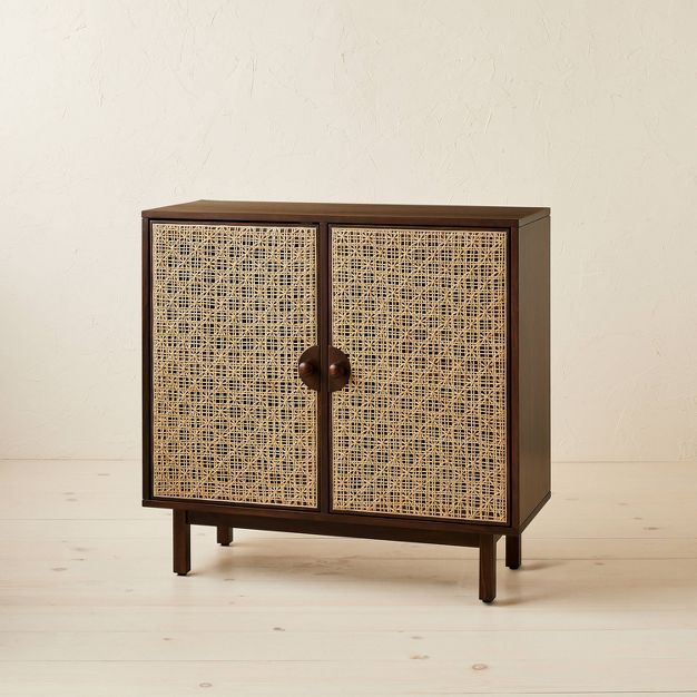 Palermo Cabinet Daisy Webbing Brown - Opalhouse™ designed with Jungalow™ | Target