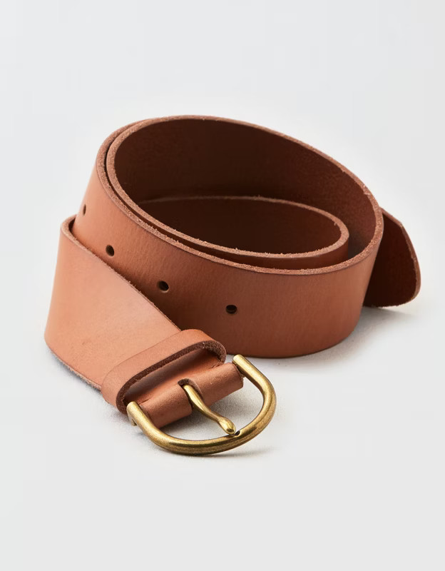 AEO High-Waisted Basic Belt | American Eagle Outfitters (US & CA)