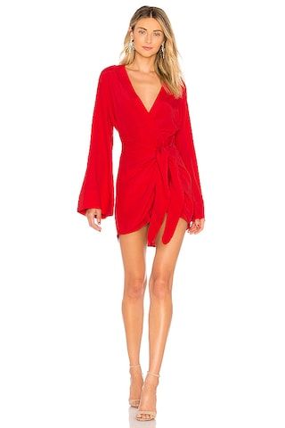 L'Academie The Janeiro Mini Dress in Red from Revolve.com | Revolve Clothing (Global)