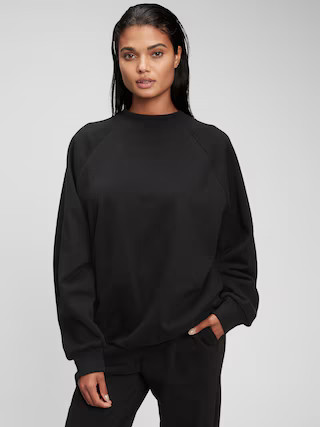 Vintage Soft Mockneck Oversized Sweatshirt | Gap (US)