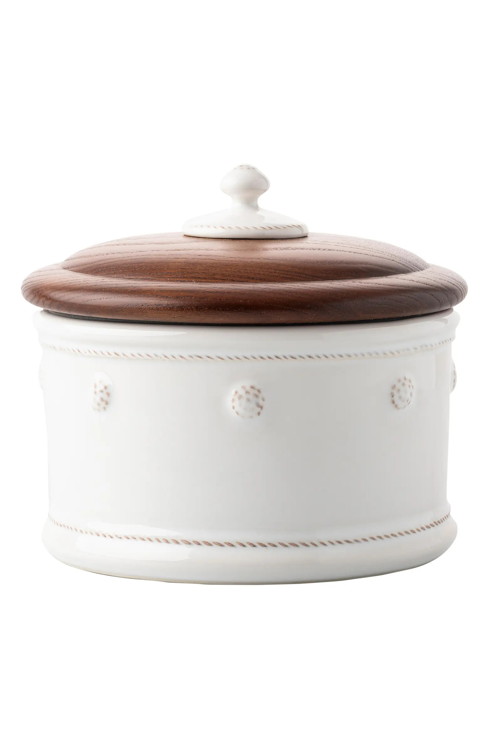Berry & Thread Ceramic Pet Treat Canister | Nordstrom