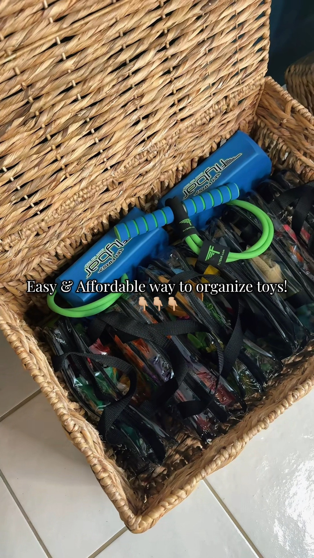 These toy storage bags are such an easy and affordable way to organize toys!

#LTKHome #LTKKids #LTKFamily