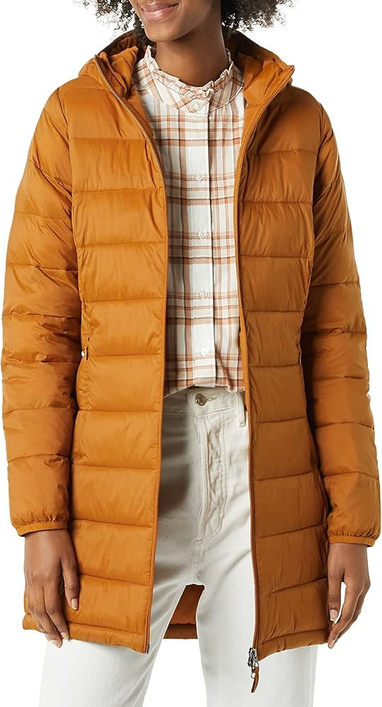 Amazon Essentials Women's Lightweight Water-Resistant Hooded Puffer Coat (Available in Plus Size) | Amazon (US)