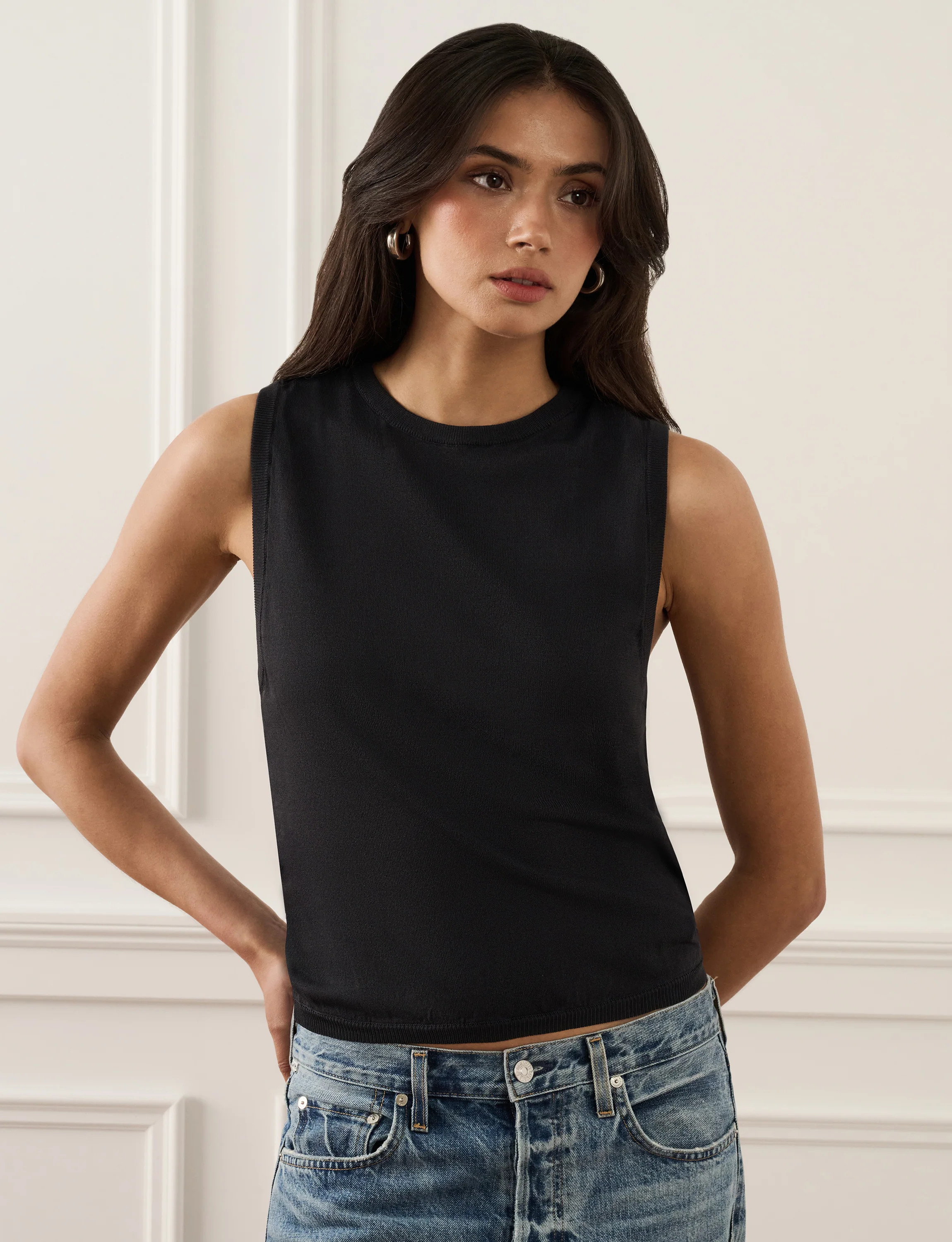 Boxy Muscle Tank Top | We Wore What