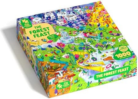 The Forest Feast • 1000 Piece Jigsaw Puzzle from The Magic Puzzle Company • Series Two | Amazon (US)