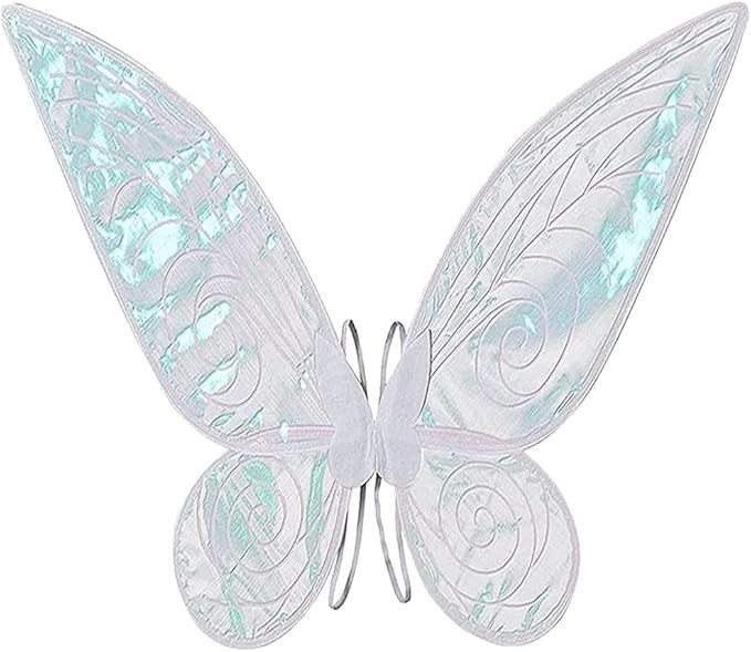 Fairy Wings for Adult Butterfly Angel Costume Girls, White | Amazon (US)