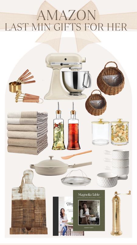 Shop these last minute gift ideas for her! 

#LauraBeverlin #GiftGuide #AmazonGifts #LastMinGifts #GiftGuideForHer #Kitchen 

#LTKGiftGuide #LTKHoliday #LTKhome
