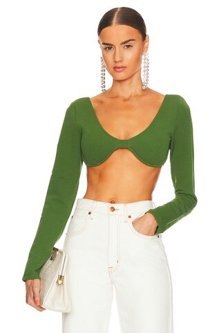 x Lara Worthington Long Sleeve Crop Top
                    
                    Atoir | Revolve Clothing (Global)