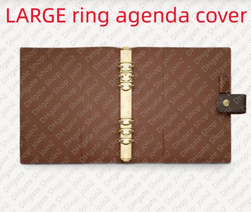 R20106 LARGE RING AGENDA COVER Wallet Card Holder Planner Diary Flower Canvas #518 | DHGate