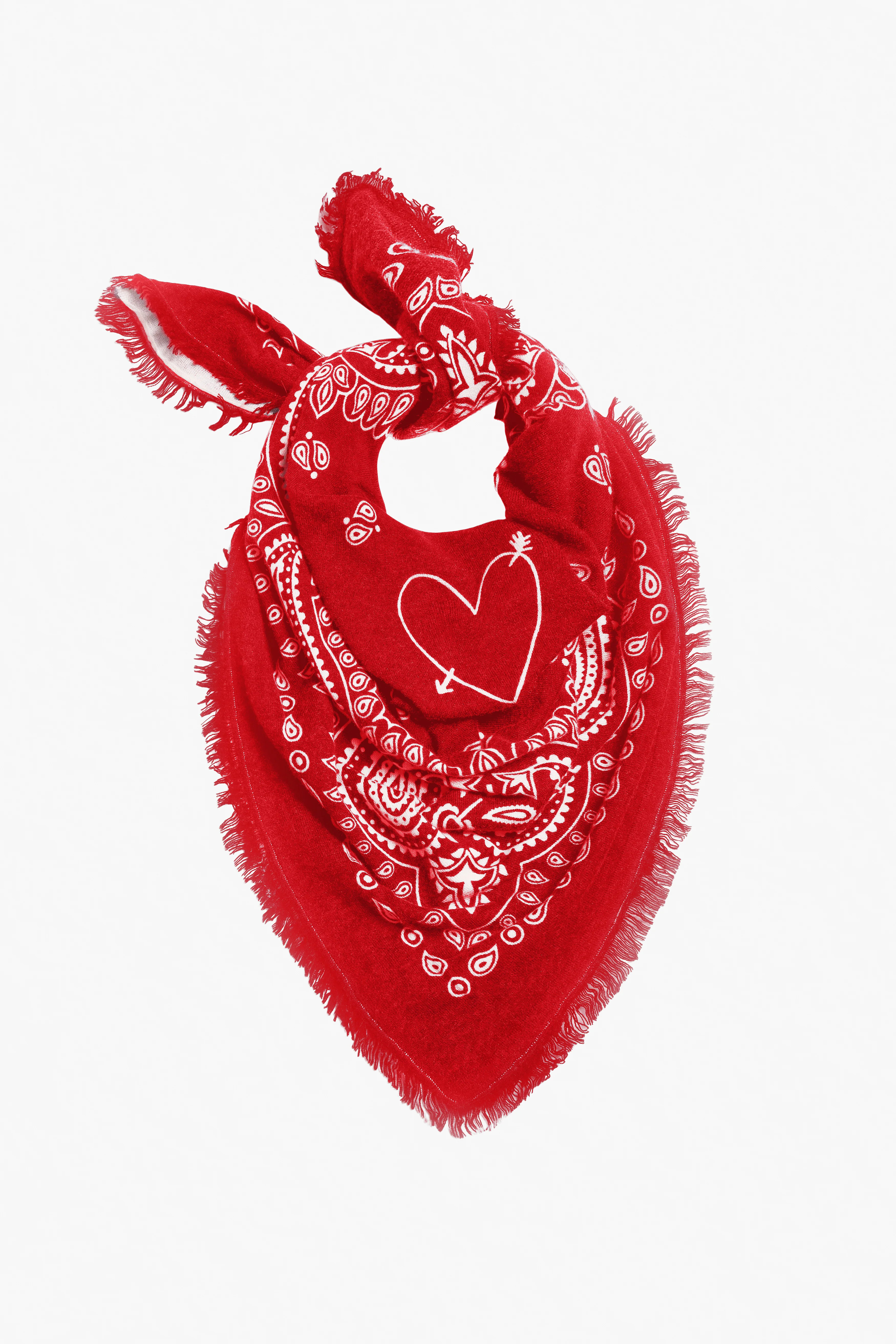 Tuch Wilma in Rot | ANITA HASS