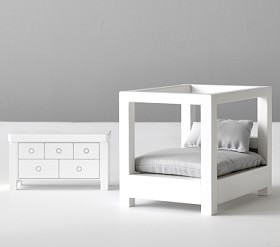 Bedroom Dollhouse Accessory Set | Pottery Barn Kids