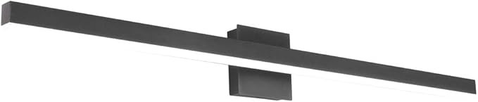 Aipsun 40 inch Modern Black Vanity Light LED Black Bathroom Vanity Light Fixtures Black Wall Ligh... | Amazon (US)
