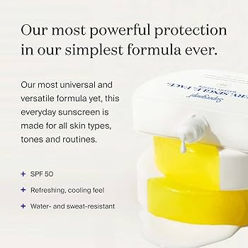 Supergoop! Every. Single. Face. Watery Lotion SPF 50 1.7 oz/ 50 mL | Amazon (US)