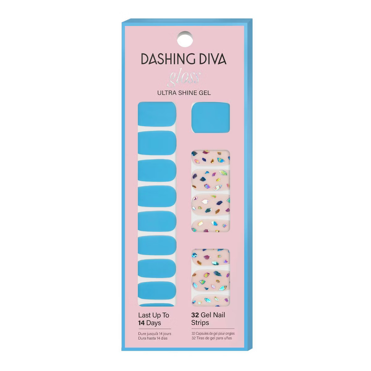 Dashing Diva Nail Art Gloss Palette - Magic Touch - 32ct | Target