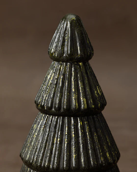 Green Embossed Mercury Glass Tree | McGee & Co.