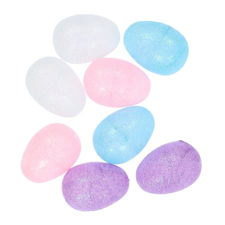 8-Count Fillable Glitter Easter Eggs | Five Below