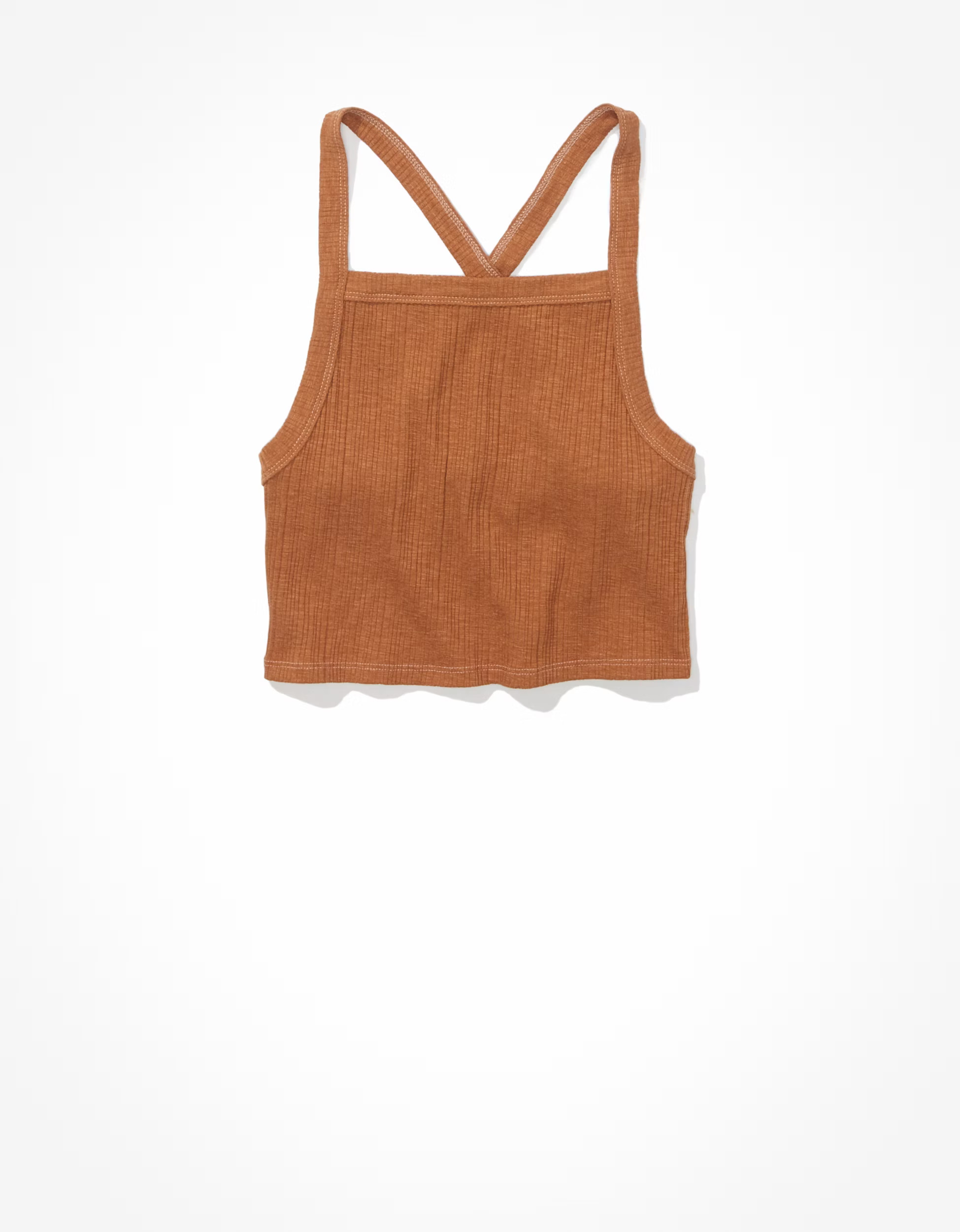 AE Cross-Back Cropped Tank Top | American Eagle Outfitters (US & CA)