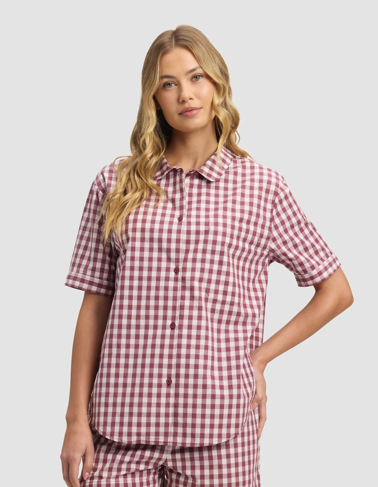 Women's Sutton Short Sleeve Pajama Set | Cozy Earth