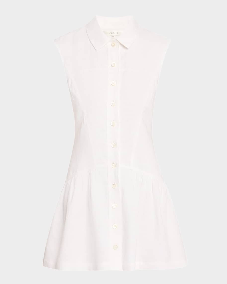 FRAME The Linen Day Dress | Neiman Marcus