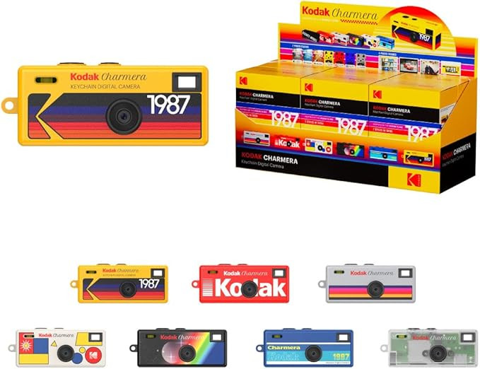KODAK CHARMERA Keychain Digital Camera Blind Box Single Box (1PC)Mini Camera,Digicam,Video Record... | Amazon (UK)