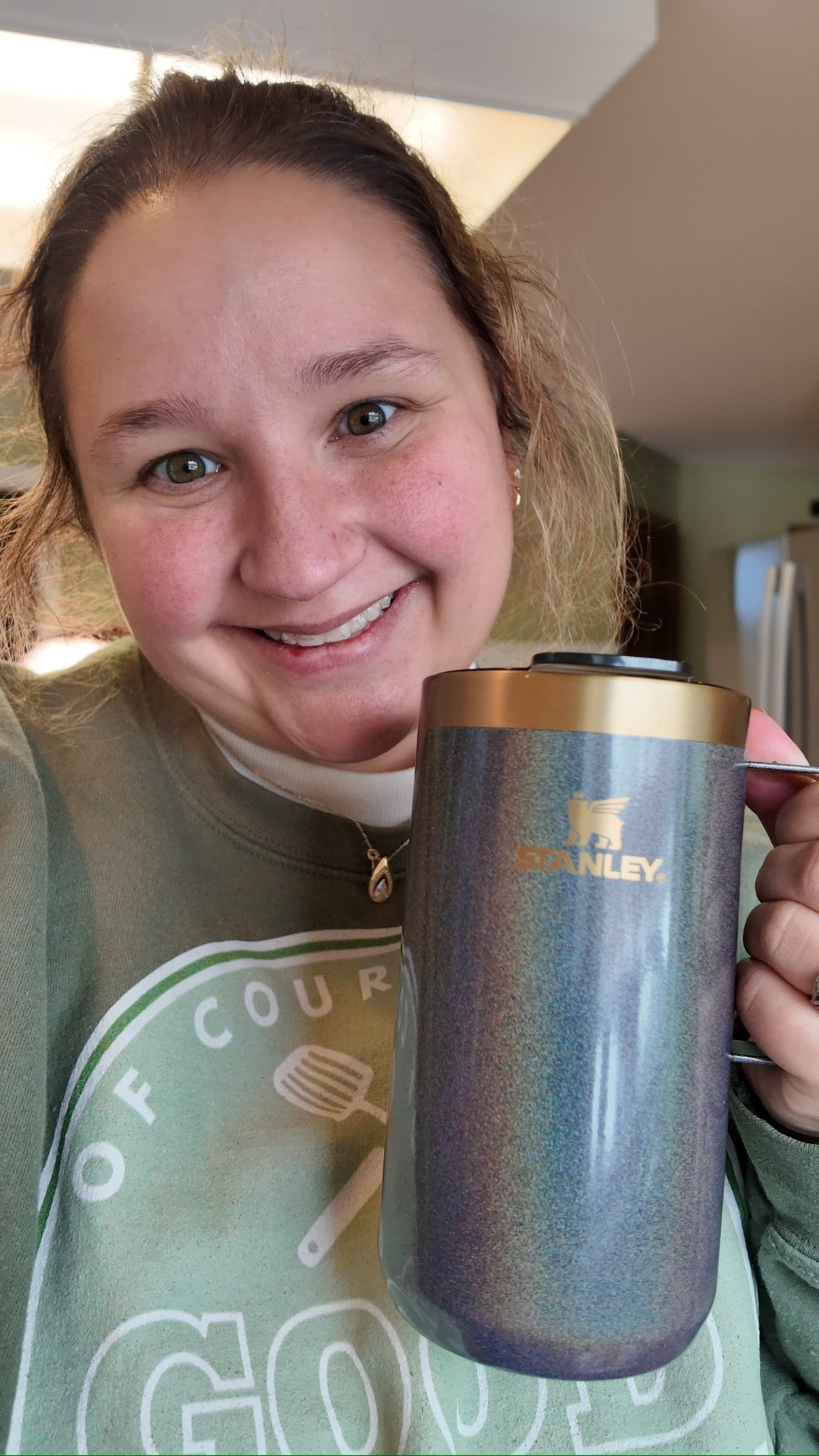 The Stanley Stay Hot Camp Mug is only $30 and I am obsessed! #stanleypartner