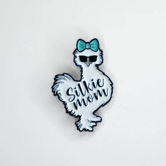 Silkie Mom Trading Pin | Etsy (US)