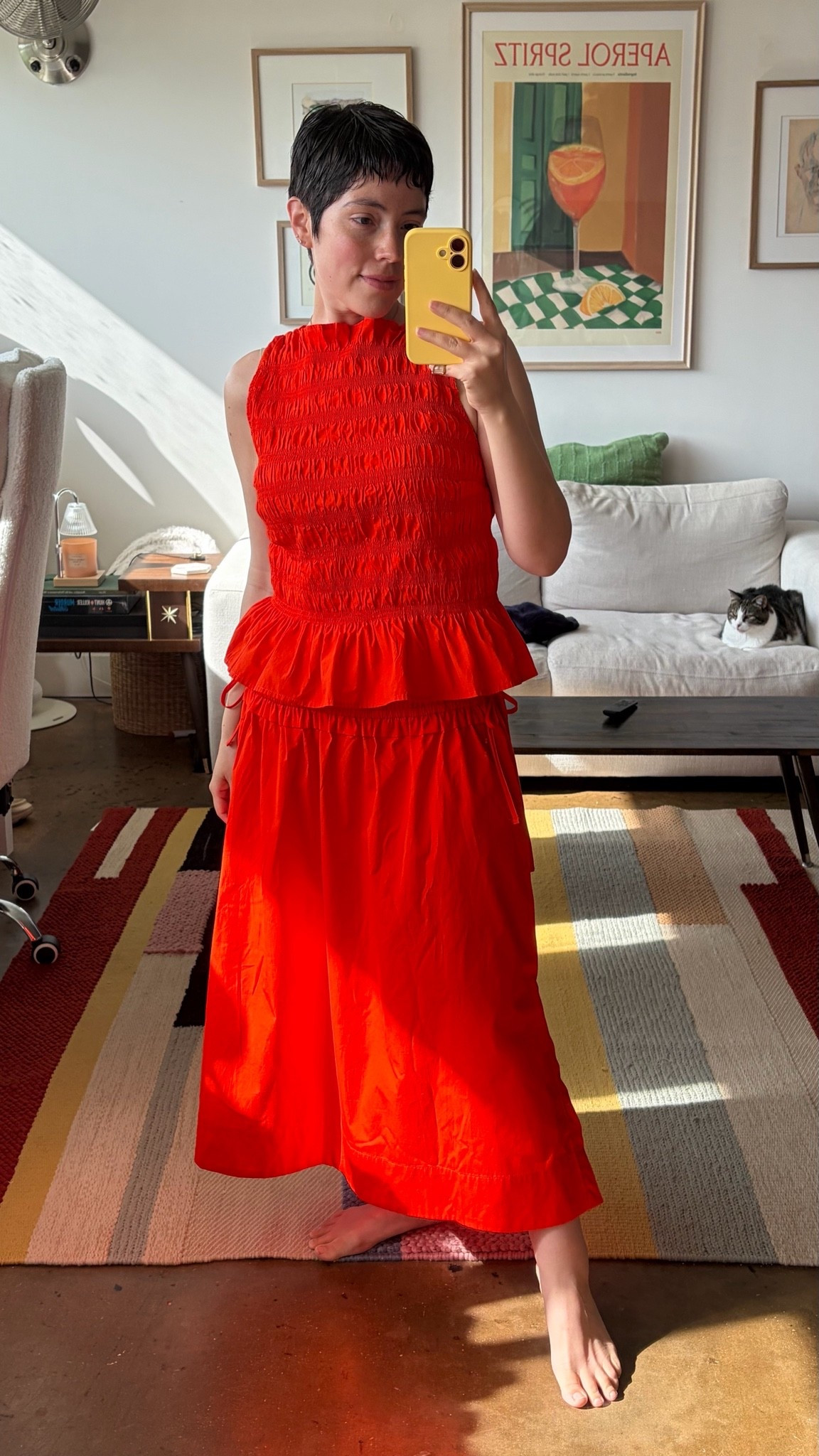 Walmart’s styles are surprising me right now! And at 100% cotton, this will be a summer staple!