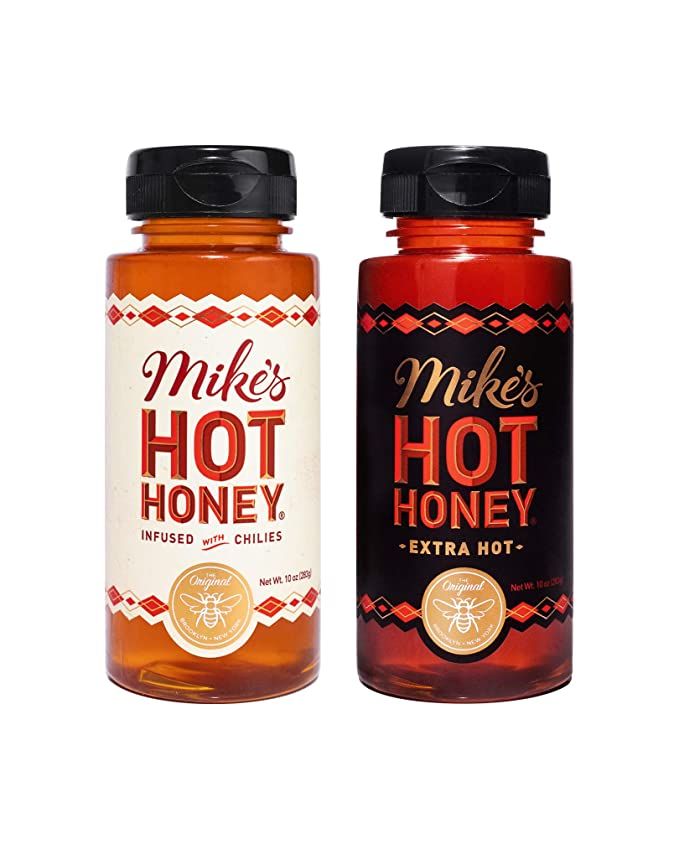 Mike’s Hot Honey–Original & Extra Hot Combo 10 oz (2 Pack), Hot Honey with an Extra Kick, Swe... | Amazon (US)