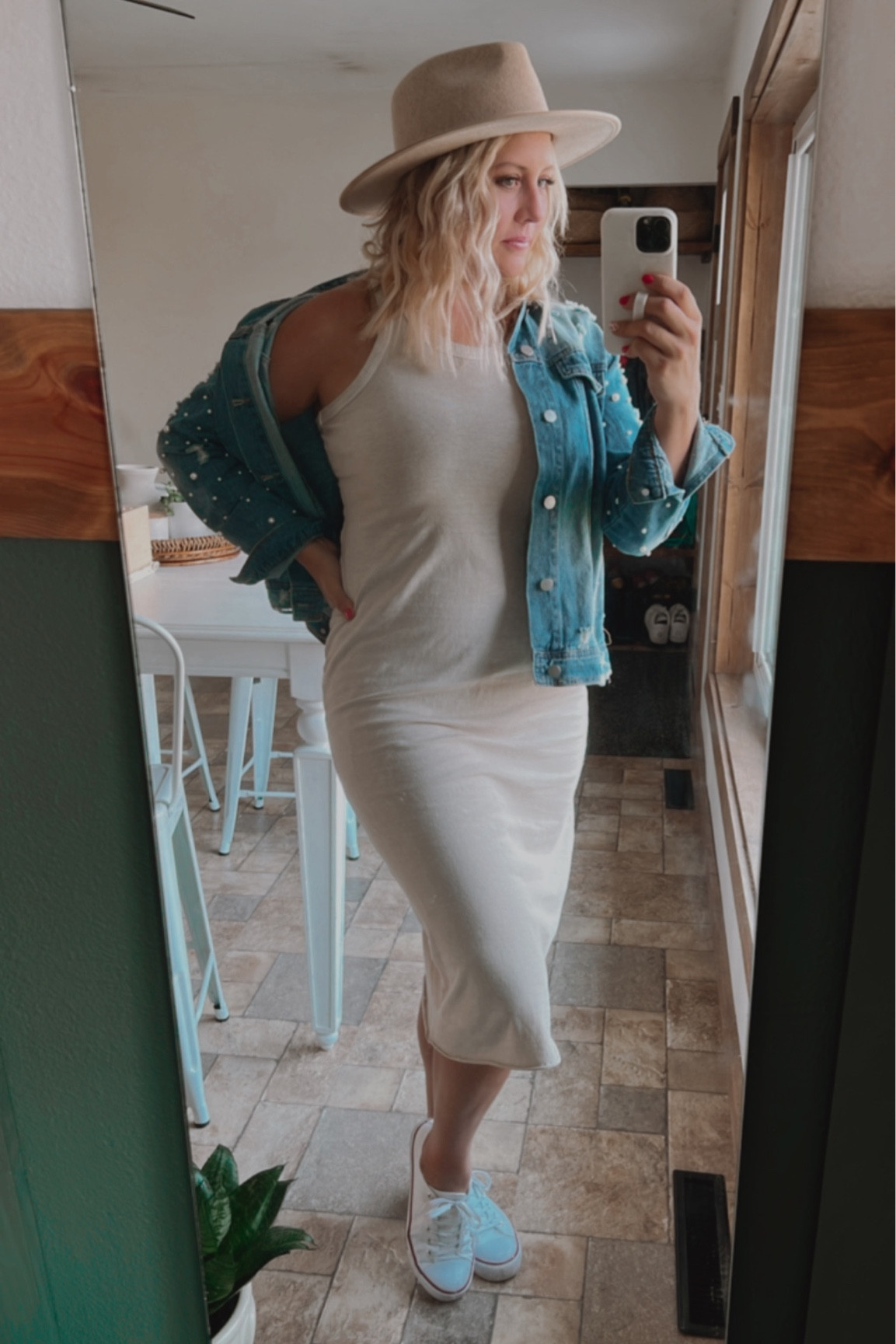 I love pairing a dress with a jacket and some tennis shoes! Find the rest of the outfit details on my Instagram. 

#LTKfit #LTKstyletip #LTKbeauty