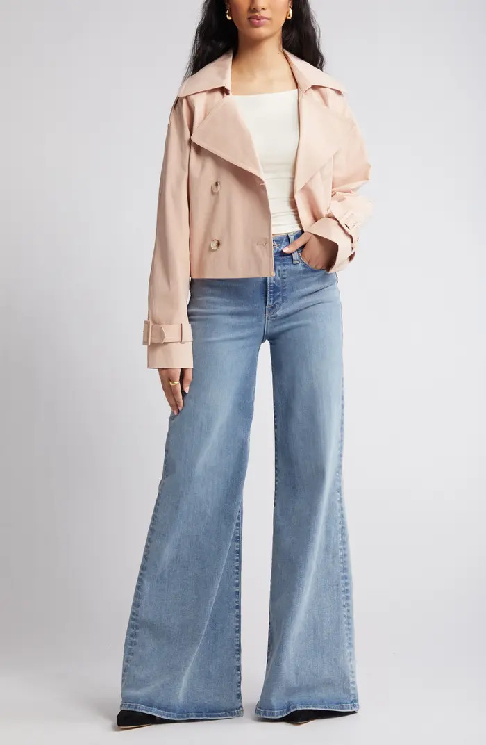 Enola Crop Trench Coat | Nordstrom