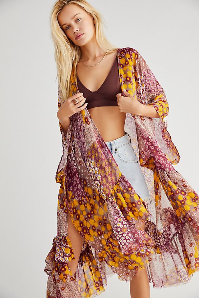 Sweet Emotion Ruffle Kimono | Free People (Global - UK&FR Excluded)