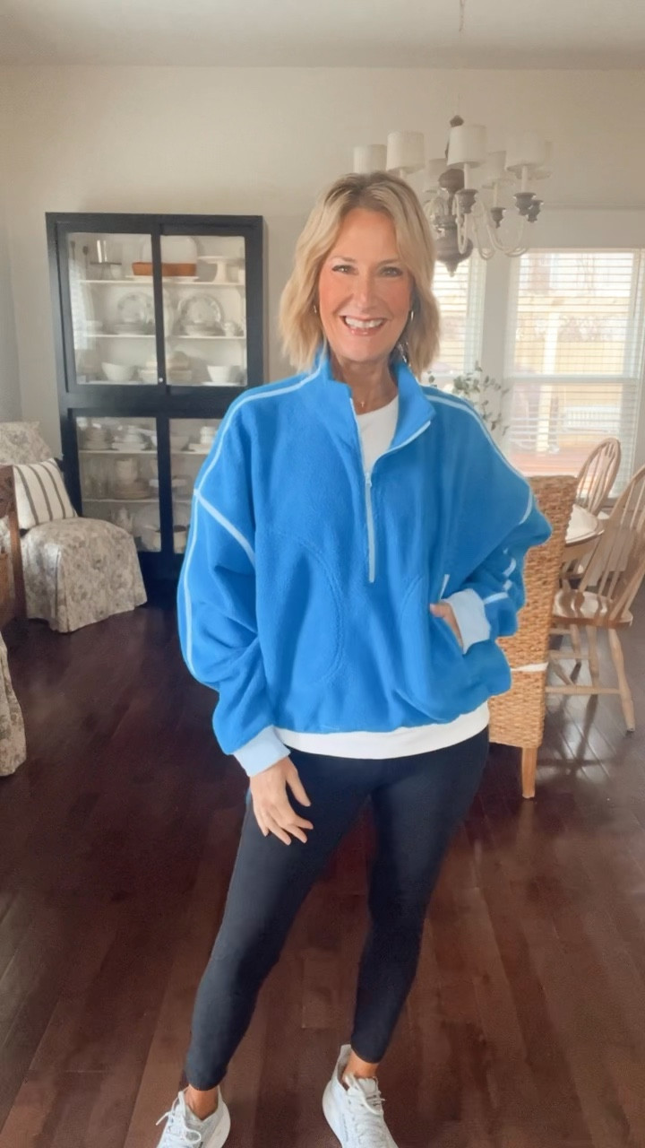 A versatile pullover that’s perfect for the gym, morning walks, or styled with jeans for an easy everyday look. Comfortable, flattering, and on repeat in my closet.  

#LTKOver40 #LTKgrwm #LTKActive