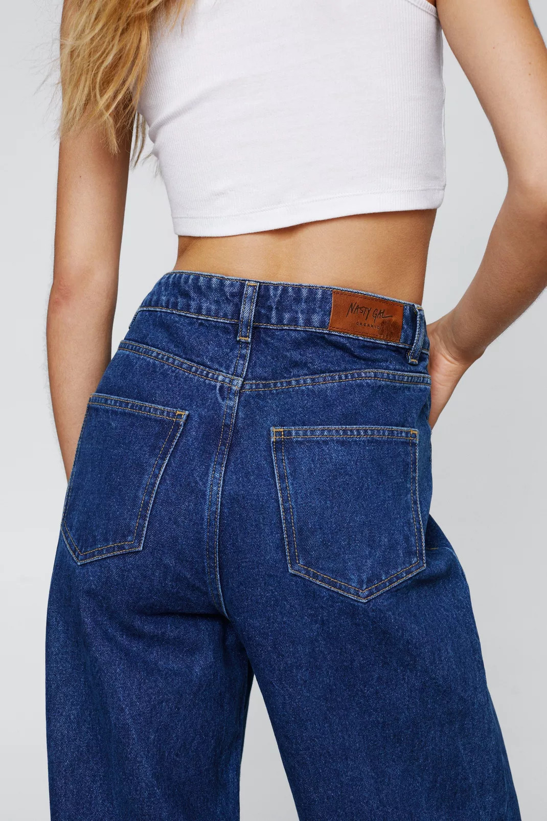 Denim Wide Leg Baggy Jean | Nasty Gal (US)