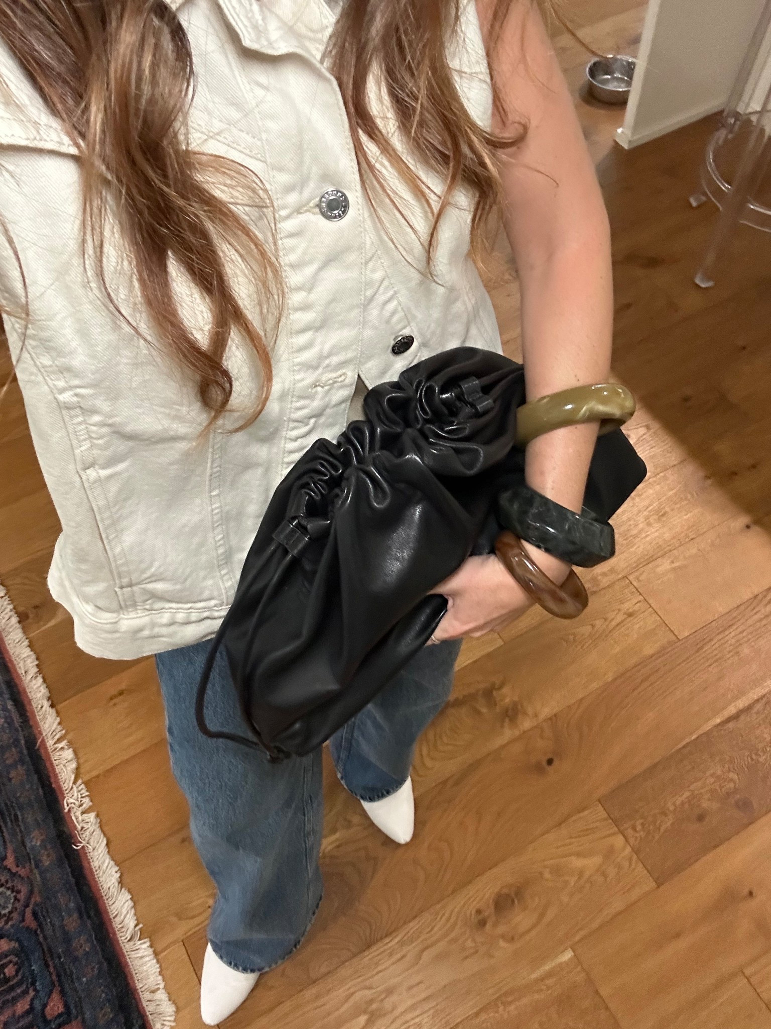 This oversized black leather clutch is such a great fall staple and under $200! Also if you haven’t tried Anine Bing jeans what are you doing? 

#LTKItBag #LTKStyleTip