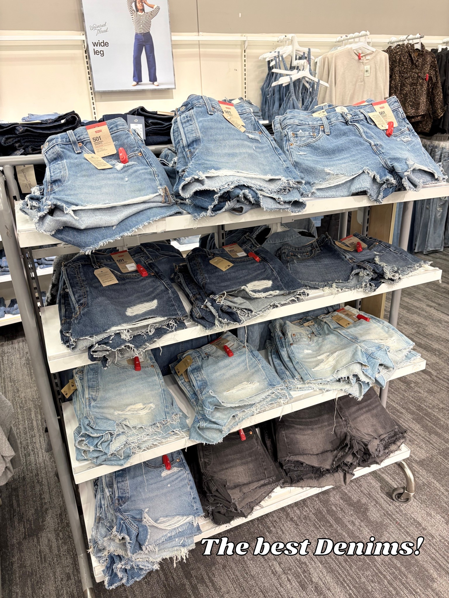 Levi Denim 501 Denim Shorts Target Fashion #targetjeans #levishorts #targetstyle 

#LTKootd #LTKdayinmylife #LTKgrwm