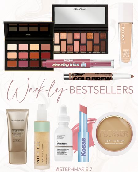 Weekly best sellers - must have makeup - makeup routine - mature skin makeup- skincare favs - eyeshadow palettes - mature skincare - beauty 

#LTKstyletip #LTKbeauty #LTKover40