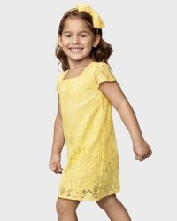 Toddler Girls Mommy And Me Lace Shift Dress - sun valley | The Children's Place