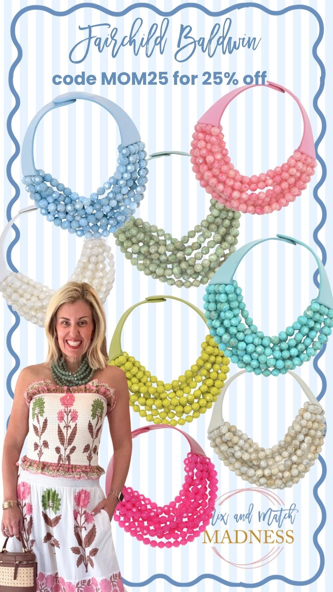 Y’all go crazy every time I wear these necklaces!! They rarely go on sale and they are 25% off with code MOM25. A closet staple purchase…..price per wear! ￼

#LTKMothersDay #LTKmomlife #LTKOver40