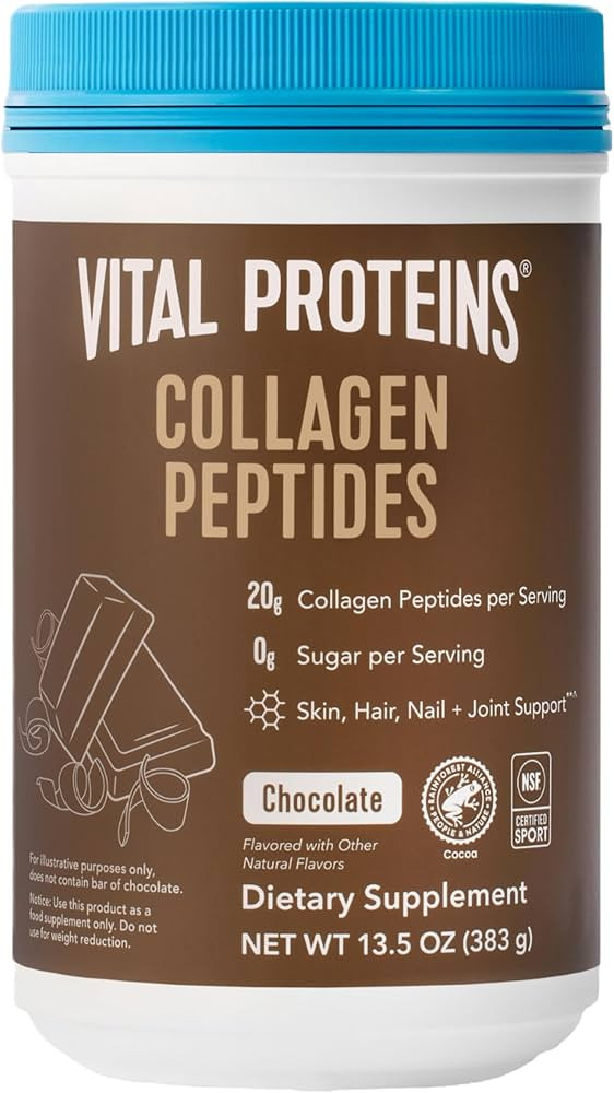 Vital Proteins Grass Fed Collagen Peptides Powder, Promotes Hair, Nail, Skin, Bone and Joint Heal... | Amazon (US)