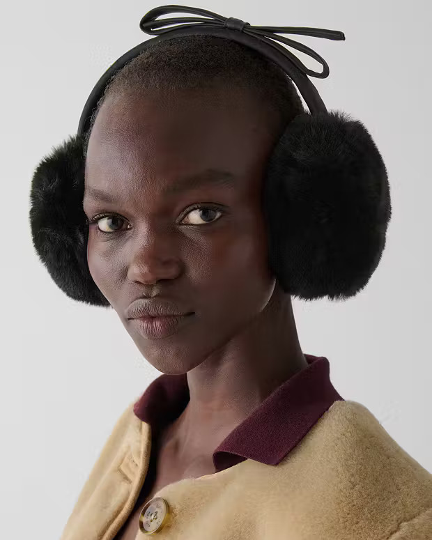 Shoelace Bow Earmuffs | Kate Spade (US)