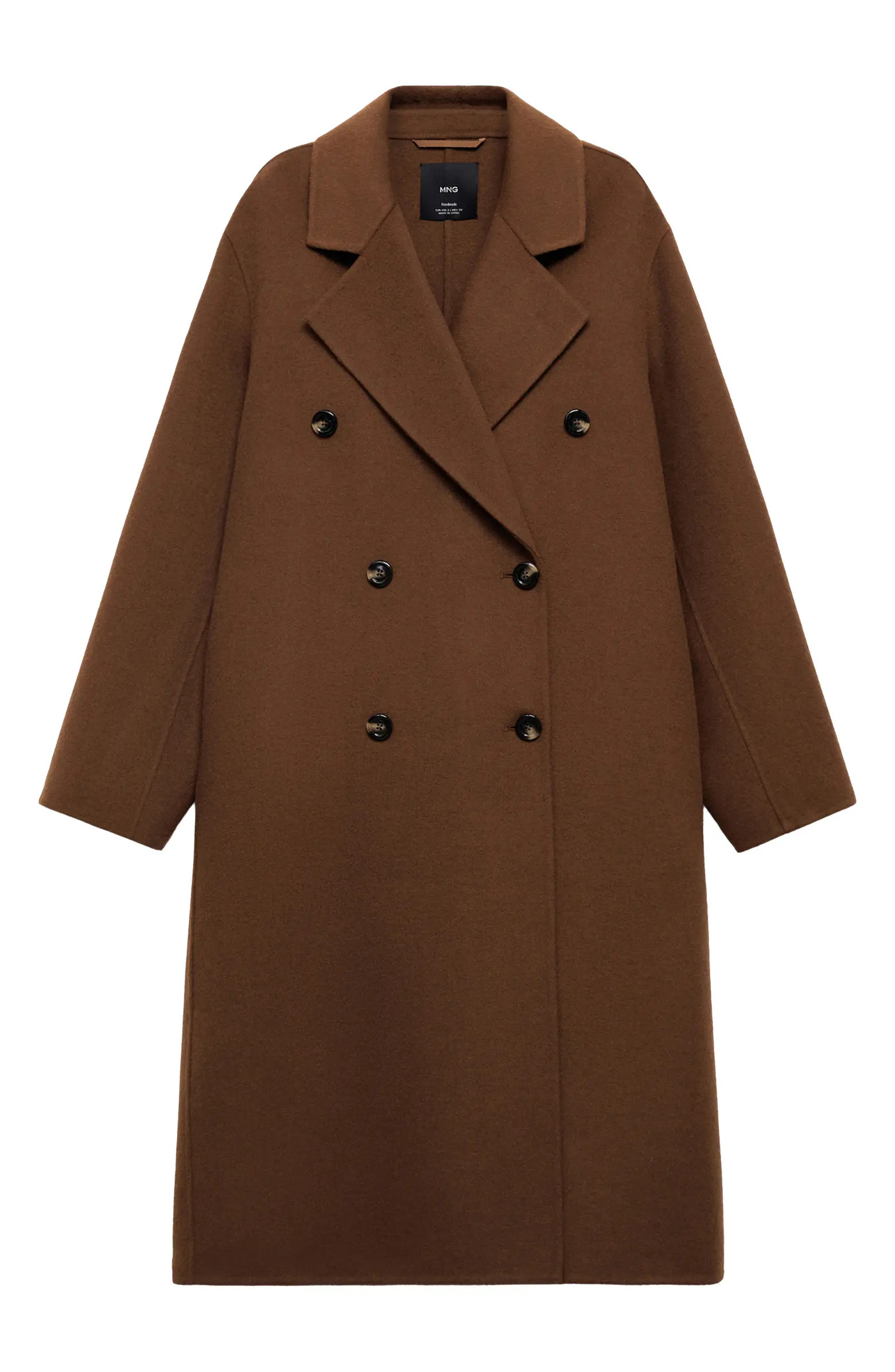 Picarol Oversize Double Breasted Wool Blend Coat | Nordstrom