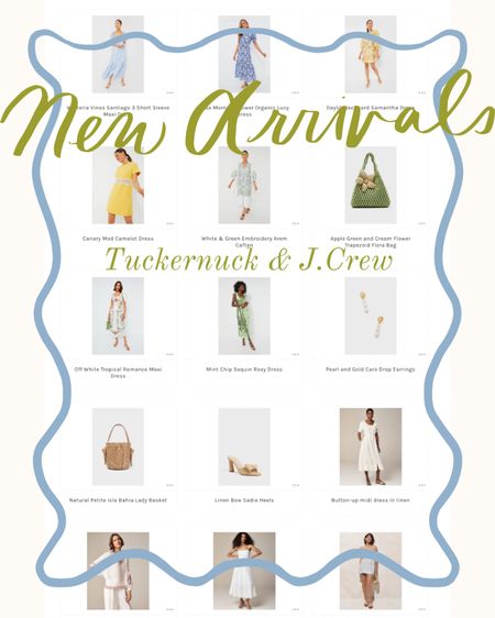 the new arrivals from Tuckernuck & J.Crew are just so fun 🩵