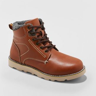 Boys' Ashur Fashion Boots - Cat & Jack™ Brown | Target