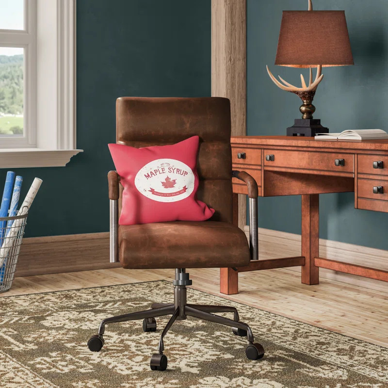 Springtown Genuine Leather Conference Chair | Wayfair North America